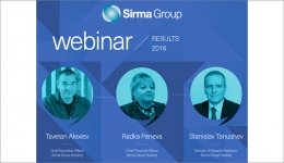 Webinar for presenting the results from the activity of the Sirma Group companies during 2016